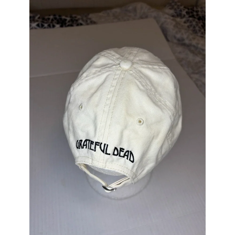 Grateful Dead Embroidered Dancing Bear Green Scarf Mad Engine Adjustable Hat